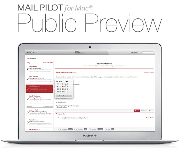 Email on your Mac – a brief history. And don’t miss the launch of MailPilot today!