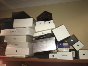 Apple boxes